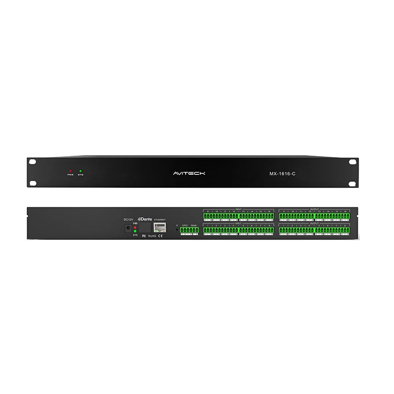 12V XVI in XVI de Digital Audio Processus