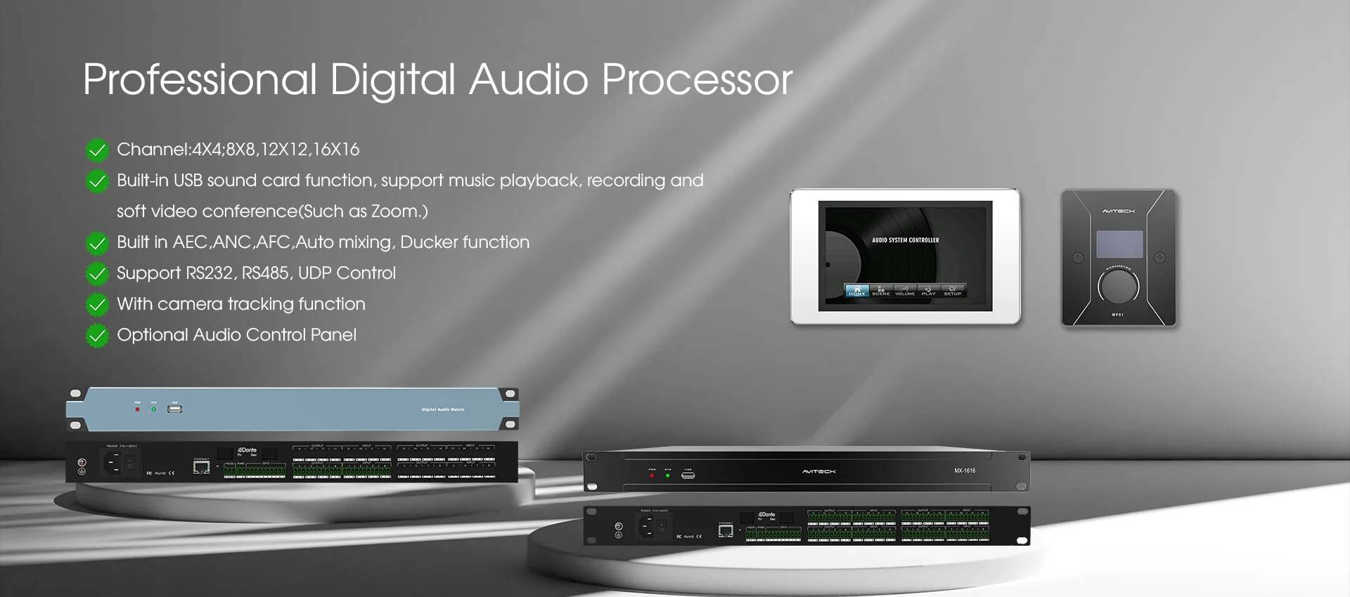 Sinis Digital Audio Processor Factory