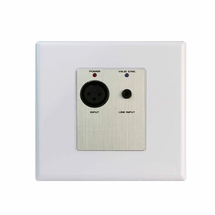 4ch Dante Audio interface cum Mich et Line initus