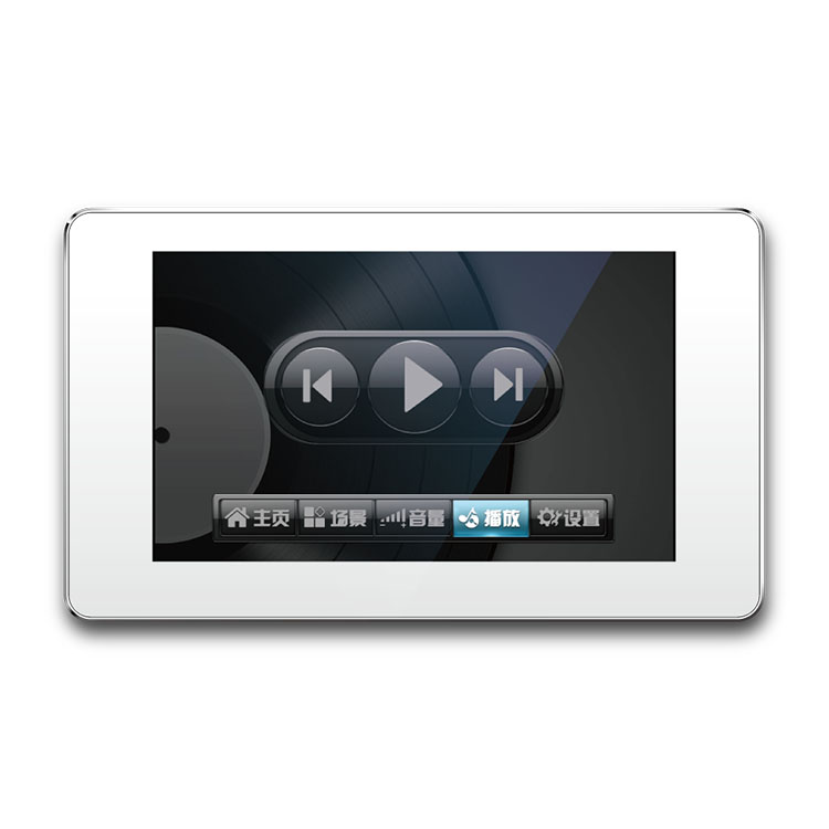 V-inch LCD tactus collaborative text Network volume imperium Wall Plate