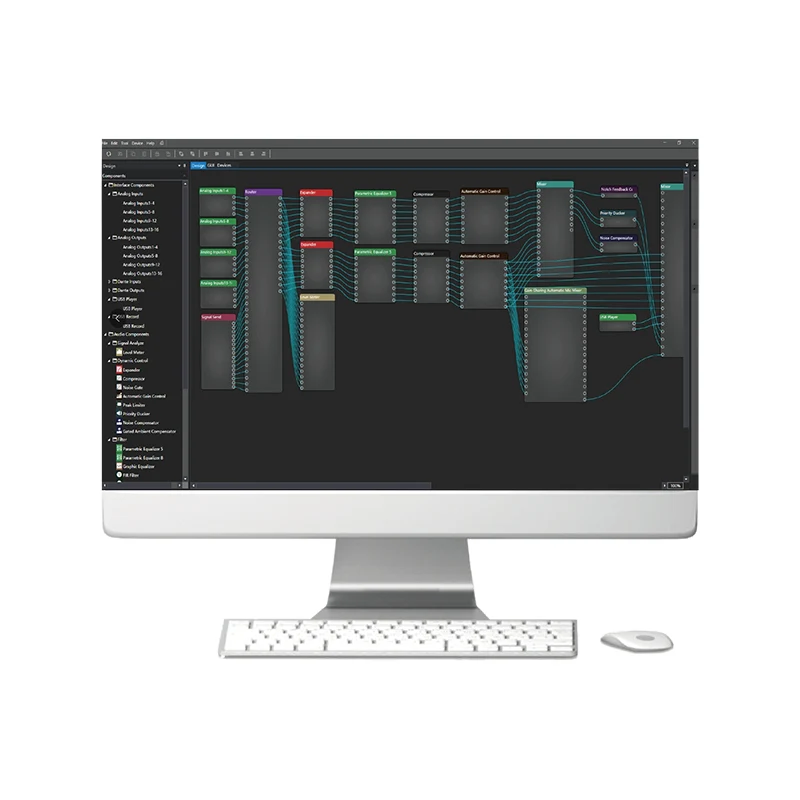 Dante LXIV in LXIV Open Architecture DSP Network Audio Processor
